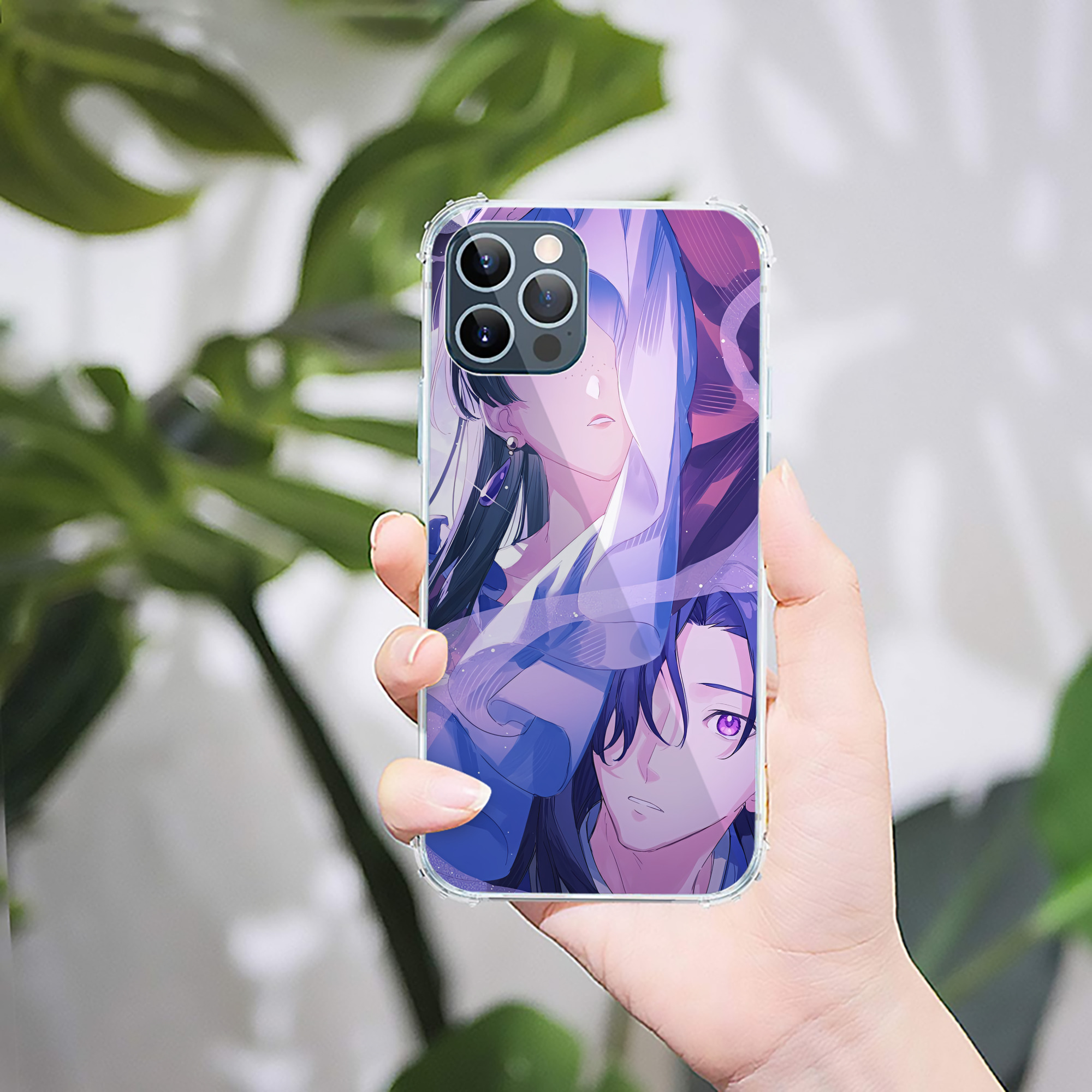 （画像用） 薬屋のひとりごと The Apothecary Diaries 【iPhone 12シリーズ対応】透明スマホケース（クリアソフトケース）